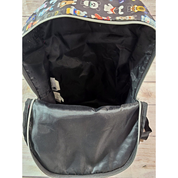 Disney Parks Vinylmation Mini Backpack Mickey Mouse Black Green Keychain - Picture 6 of 8